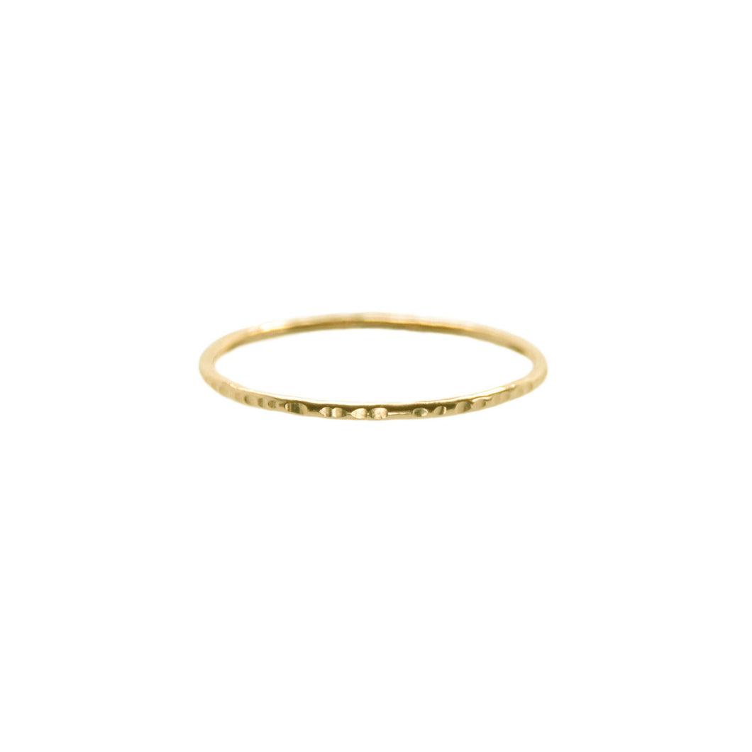 HART + STONE - 14k Gold Stacking Rings Set of 5